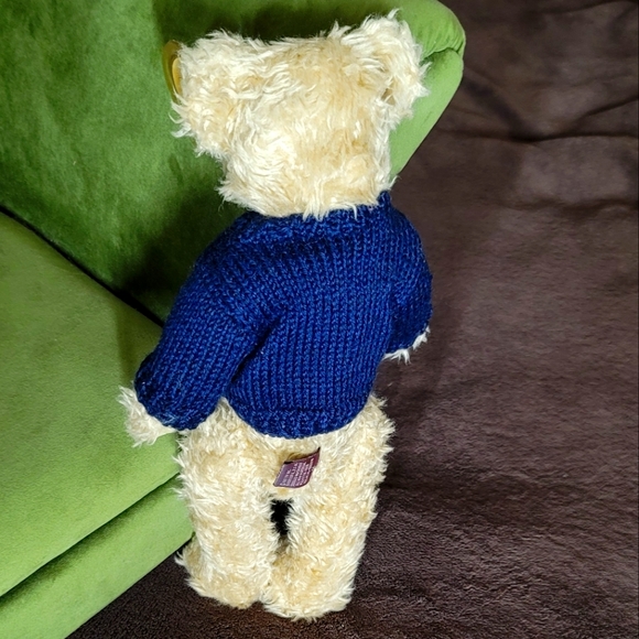 Ty Attic Treasures Collection Vintage Beanie Baby Brown Bear Named Grant 14" NWT - Picture 2 of 8